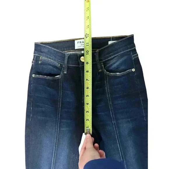 Frame‎ Denim le High Skinny Jeans Dark Wash Size 25 - Picture 5 of 6